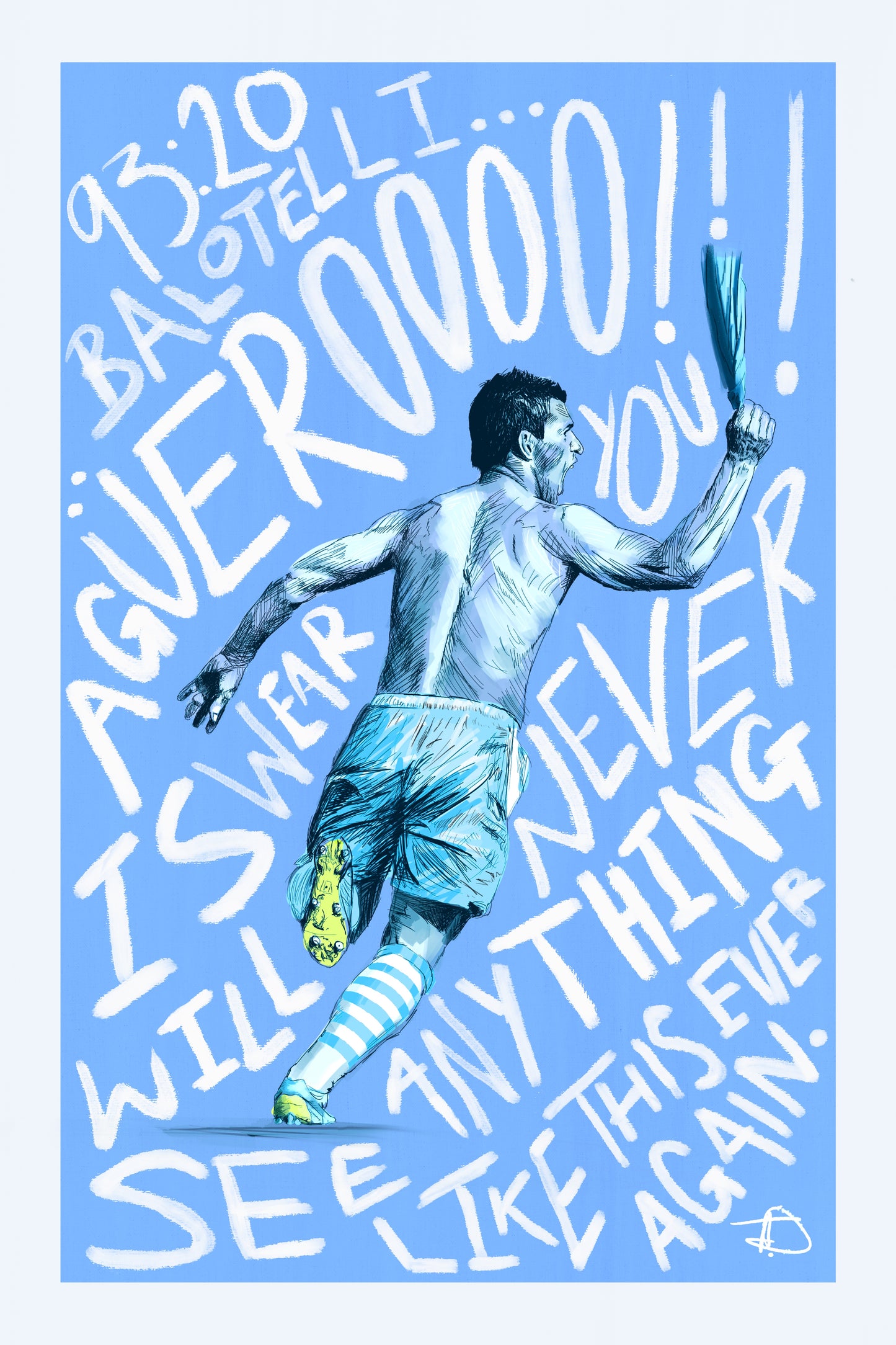 Agüero vs QPR