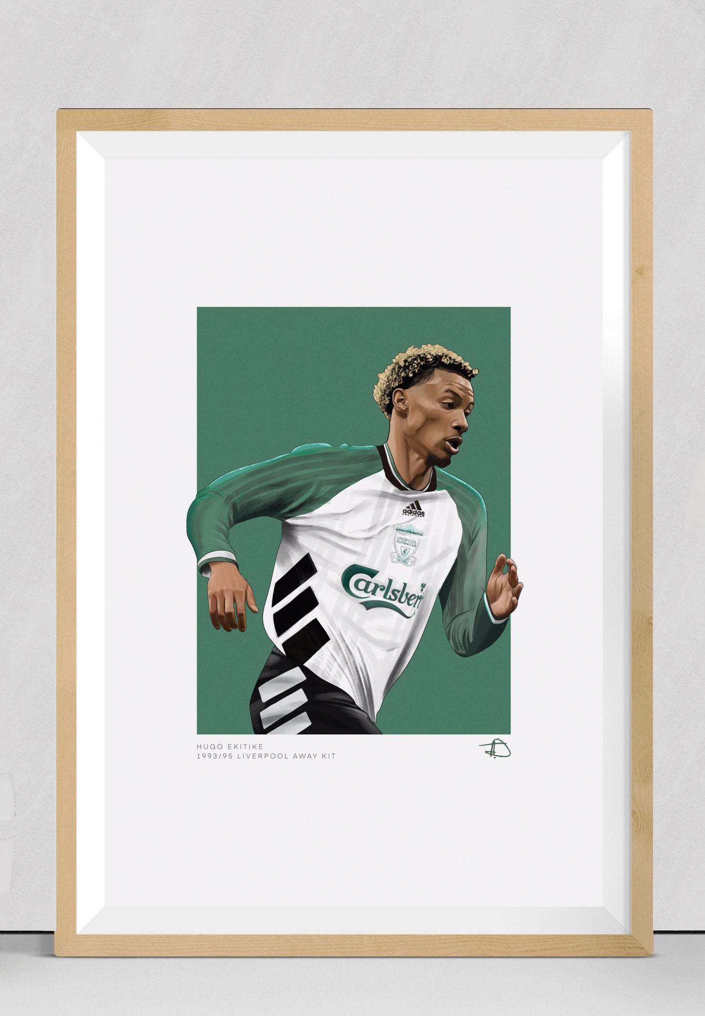 Hugo Ekitike 1993/95 Away kit