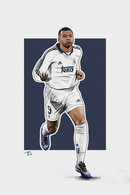 Mbappe Real Madrid 1999/00 Home Kit